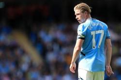 开云体育在线-韩国血洗里昂，德布劳内完成帽子戏法