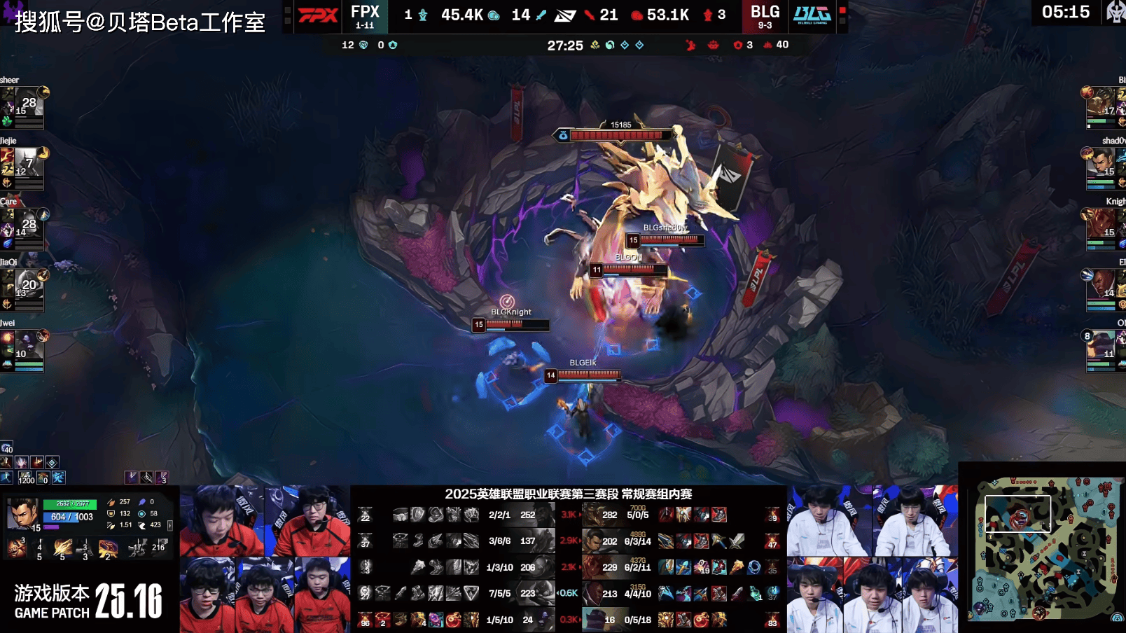 FPX横扫EG，Huni高光表现