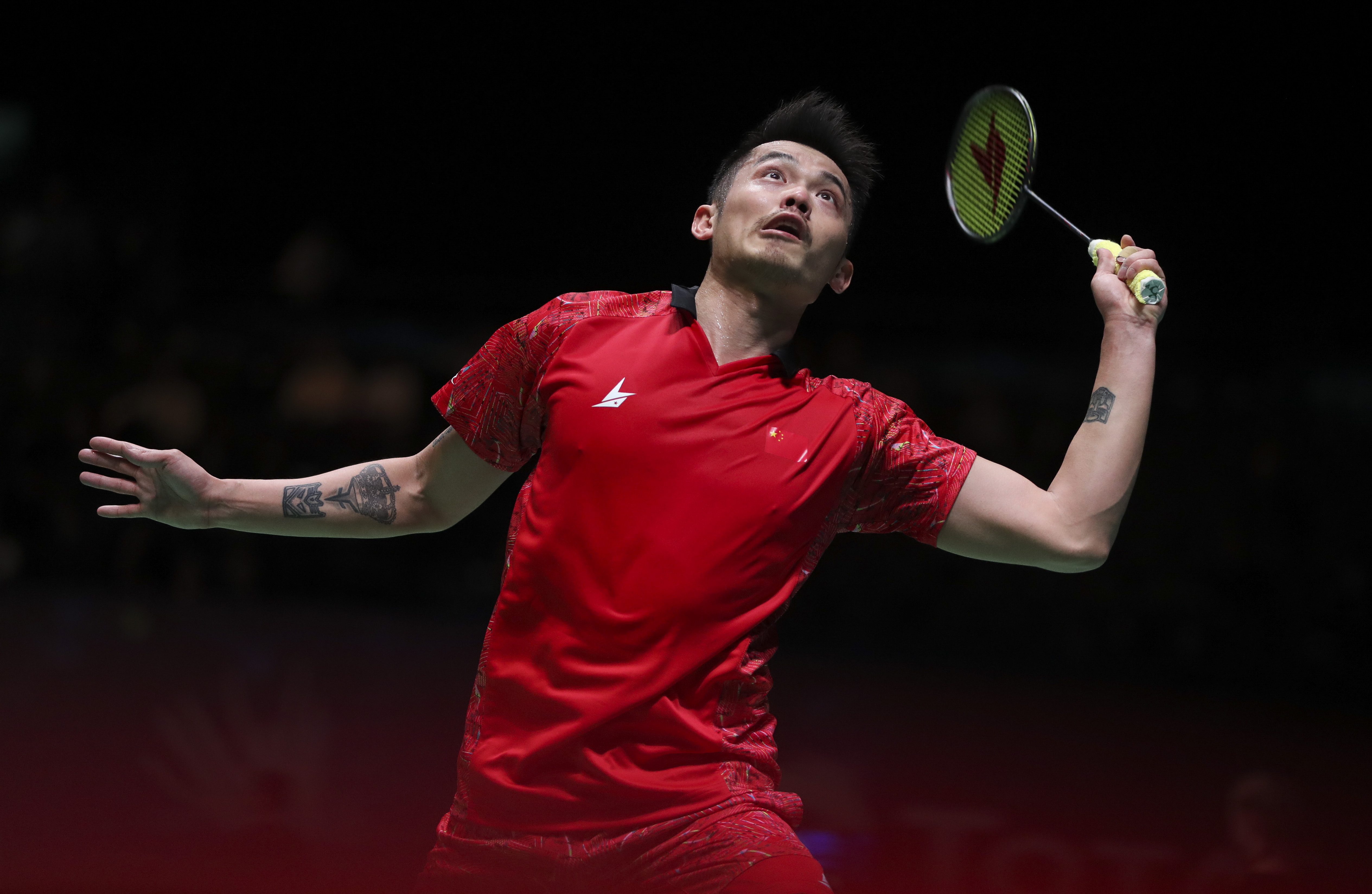 丹麦羽毛球队完胜英格兰羽毛球队，林丹高光表现