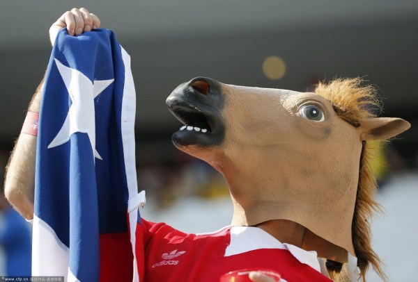 智利逆转韩国，罗本送出助攻