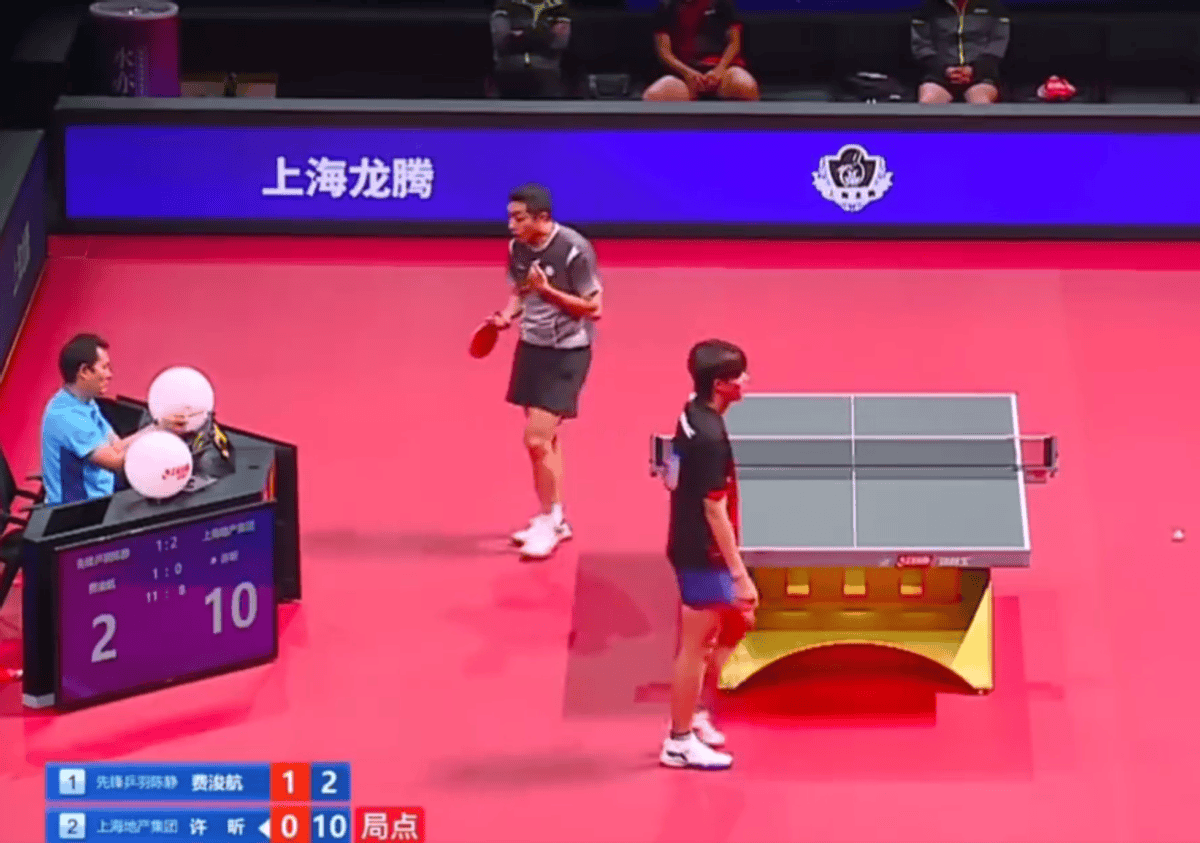 关于英国乒乓球队完胜法国乒乓球队，许昕关键制胜的信息